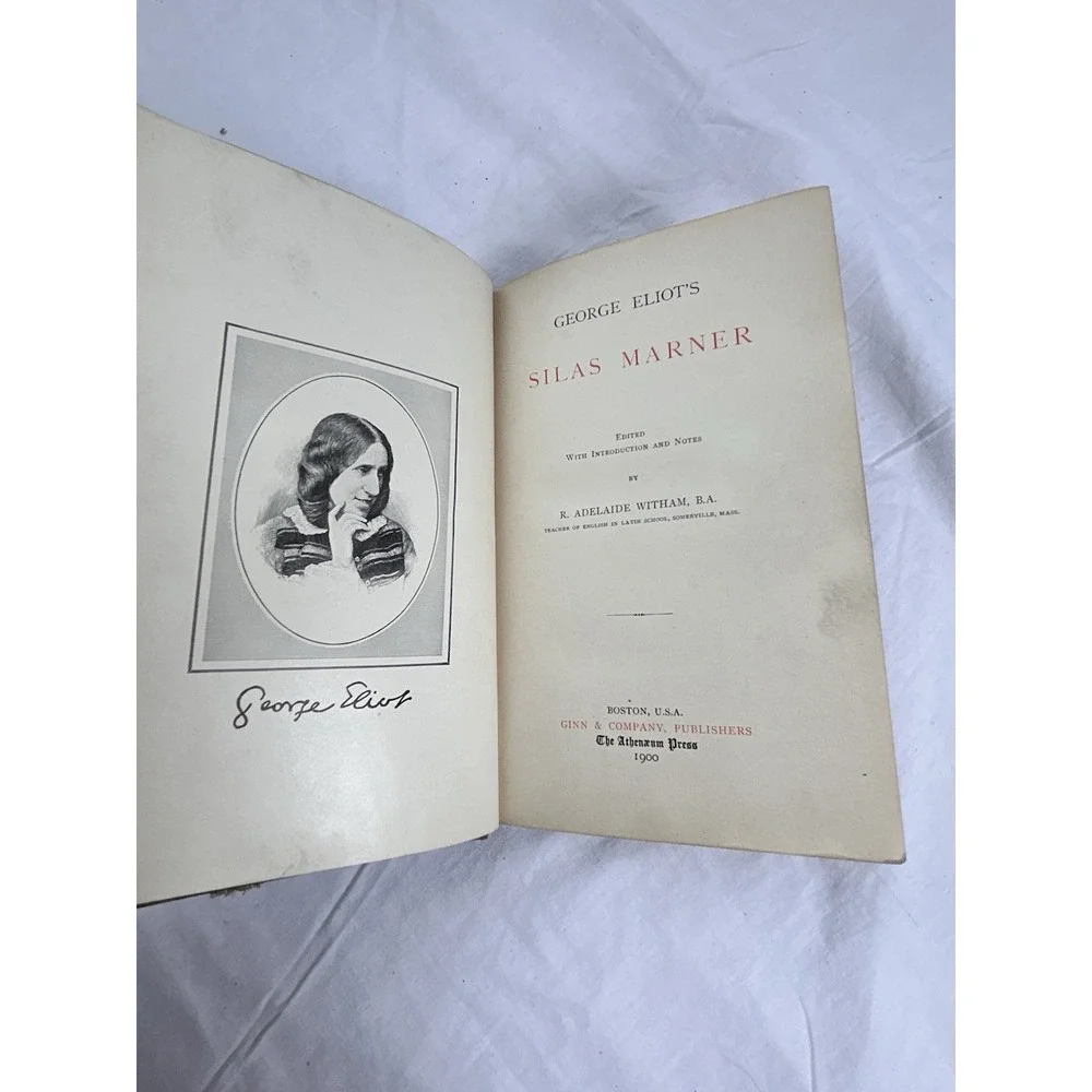 silas marner george eliot 1898 The Atheneum Press